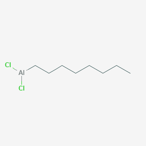 molecular formula C8H17AlCl2 B13742419 Dichlorooctylaluminium CAS No. 3238-27-5