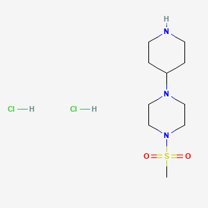 1-(Methylsulfonyl)-4-(4-piperidinyl)piperazine dihydrochloride