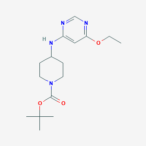 tert-Butyl 4-((6-ethoxypyrimidin-4-yl)amino)piperidine-1-carboxylate