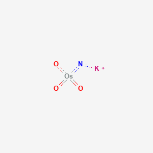 molecular formula KNO3Os B13742586 Potassium nitriditrioxoosmate(VIII) 