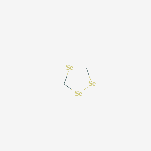 molecular formula C2H4Se3 B13742590 Triselenothane 