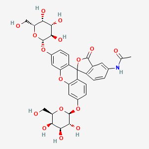 5-Acetamidofluorescein-di-(b-D-galactopyranoside)