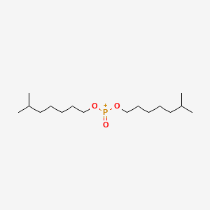 molecular formula C16H34O3P+ B13742658 Diisooctyl phosphonate CAS No. 36116-84-4