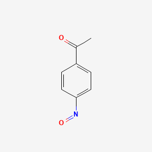 molecular formula C8H7NO2 B13742663 p-Nitrosoacetophenone CAS No. 31125-05-0