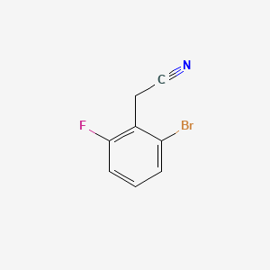 2-(2-Bromo-6-fluorophenyl)acetonitrile