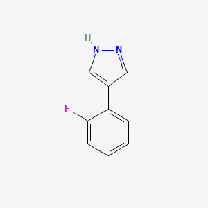 4-(2-fluorophenyl)-1H-pyrazole