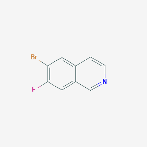 6-Bromo-7-fluoroisoquinoline