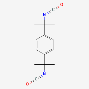 molecular formula C14H16N2O2 B13743056 1,4-Bis(1-isocyanato-1-methylethyl)benzene CAS No. 2778-41-8
