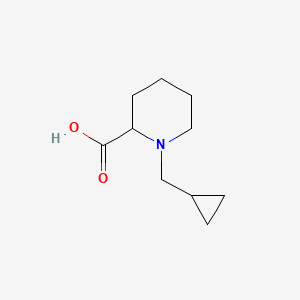 molecular formula C10H17NO2 B13743090 1-(Cyclopropylmethyl)piperidine-2-carboxylic acid 