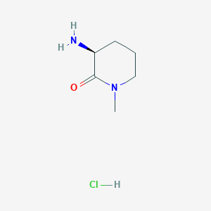 (S)-3-Amino-1-methylpiperidin-2-one hydrochloride