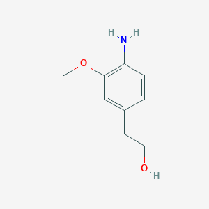 2-(4-Amino-3-methoxyphenyl)ethan-1-ol