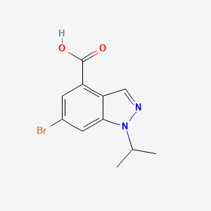 6-Bromo-1-isopropyl-1H-indazole-4-carboxylic acid