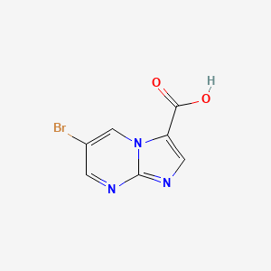 6-Bromoimidazo[1,2-A]pyrimidine-3-carboxylic acid