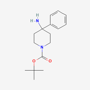Tert-butyl 4-amino-4-phenylpiperidine-1-carboxylate