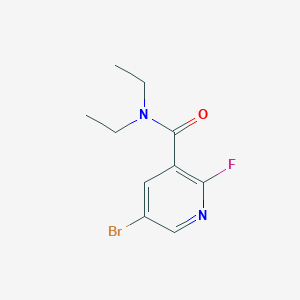 5-Bromo-N,N-diethyl-2-fluoronicotinamide
