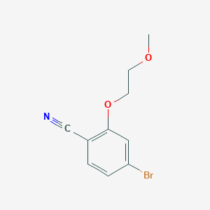 4-Bromo-2-(2-methoxyethoxy)benzonitrile