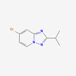 7-Bromo-2-isopropyl-[1,2,4]triazolo[1,5-A]pyridine