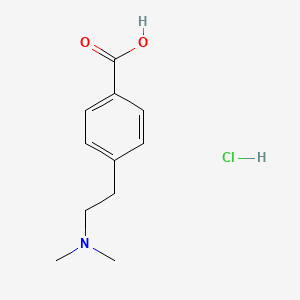 4-[2-(Dimethylamino)ethyl]benzoic acid hydrochloride