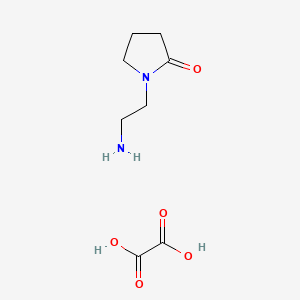 1-(2-aminoethyl)-2-pyrrolidinone oxalate