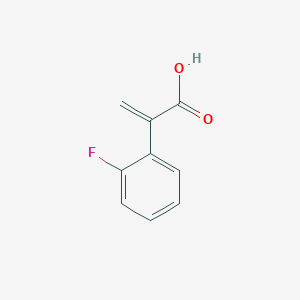 2-(2-Fluorophenyl)prop-2-enoic acid