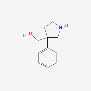 (3-Phenylpyrrolidin-3-yl)methanol