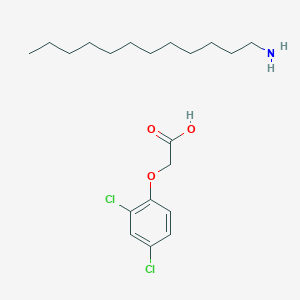 molecular formula C20H33Cl2NO3 B13744024 2,4-D-dodecylammonium CAS No. 2212-54-6