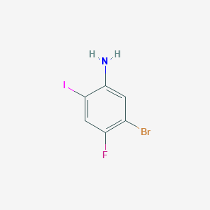 5-Bromo-4-fluoro-2-iodoaniline