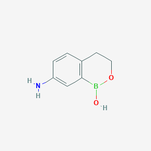 7-amino-3,4-dihydro-1H-benzo[c][1,2]oxaborinin-1-ol