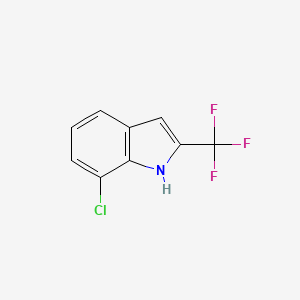 7-Chloro-2-(trifluoromethyl)-1H-indole