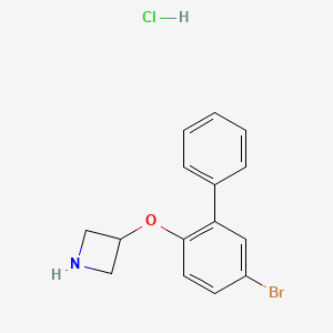 3-Azetidinyl 5-bromo[1,1'-biphenyl]-2-yl etherhydrochloride