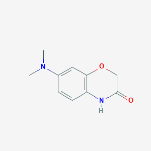 7-(dimethylamino)-3,4-dihydro-2H-1,4-benzoxazin-3-one