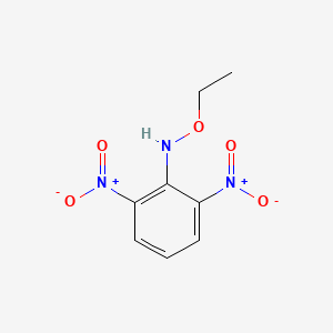molecular formula C8H9N3O5 B13744802 N-Ethoxy-2,6-dinitroaniline CAS No. 24914-60-1