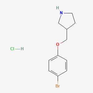 3-[(4-Bromophenoxy)methyl]pyrrolidine hydrochloride