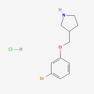 3-[(3-Bromophenoxy)methyl]pyrrolidine hydrochloride