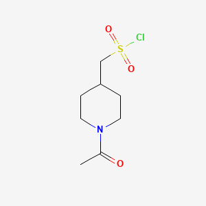(1-Acetylpiperidin-4-yl)methanesulfonyl chloride