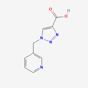 1-(pyridin-3-ylmethyl)-1H-1,2,3-triazole-4-carboxylic acid