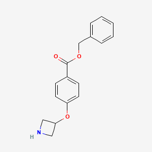 Benzyl 4-(3-azetidinyloxy)benzoate
