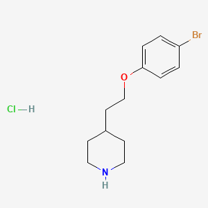 4-[2-(4-Bromophenoxy)ethyl]piperidine hydrochloride
