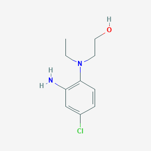 2-((2-Amino-4-chlorophenyl)(ethyl)amino)ethanol
