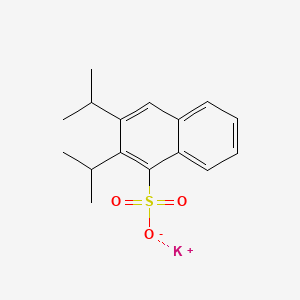 molecular formula C16H19KO3S B13745435 Potassium diisopropylnaphthalenesulphonate CAS No. 28351-20-4