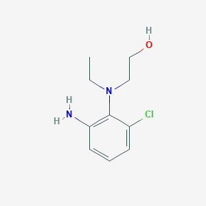 2-((2-Amino-6-chlorophenyl)(ethyl)amino)ethanol