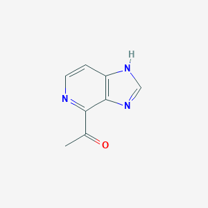 molecular formula C8H7N3O B137457 1-(1H-imidazo[4,5-c]pyridin-4-yl)ethanone CAS No. 146874-38-6