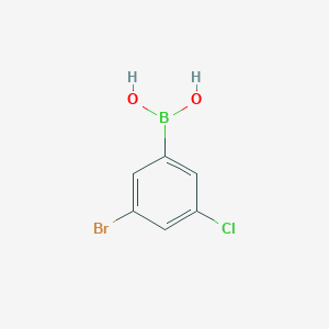 (3-Bromo-5-chlorophenyl)boronic acid