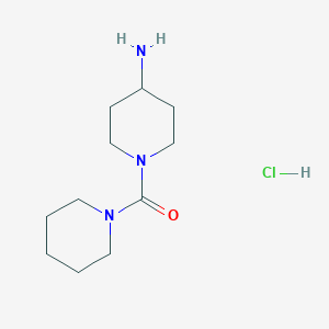(4-Aminopiperidin-1-yl)(piperidin-1-yl)methanone hydrochloride