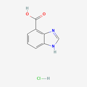 1H-benzoimidazole-4-carboxylic acid hydrochloride