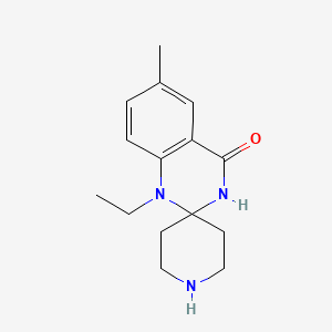 1'-ethyl-6'-methyl-1'H-spiro[piperidine-4,2'-quinazolin]-4'(3'H)-one