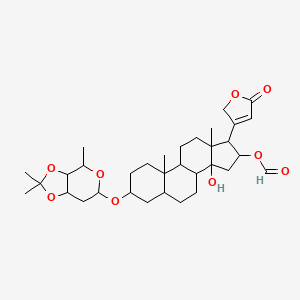 molecular formula C33H48O9 B13746175 Einecs 245-631-4 CAS No. 23394-07-2