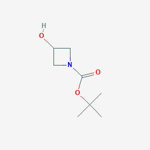molecular formula C8H15NO3 B137462 叔丁基-3-羟基氮杂环丁烷-1-羧酸酯 CAS No. 141699-55-0