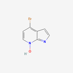 4-bromo-1H-pyrrolo[2,3-b]pyridine 7-oxide
