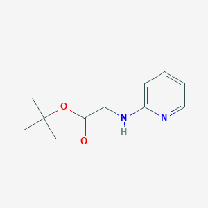 molecular formula C11H16N2O2 B1374651 叔丁基 2-(吡啶-2-基氨基)乙酸酯 CAS No. 1207176-12-2